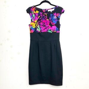 TRINA Turk LA Floral bodice dress